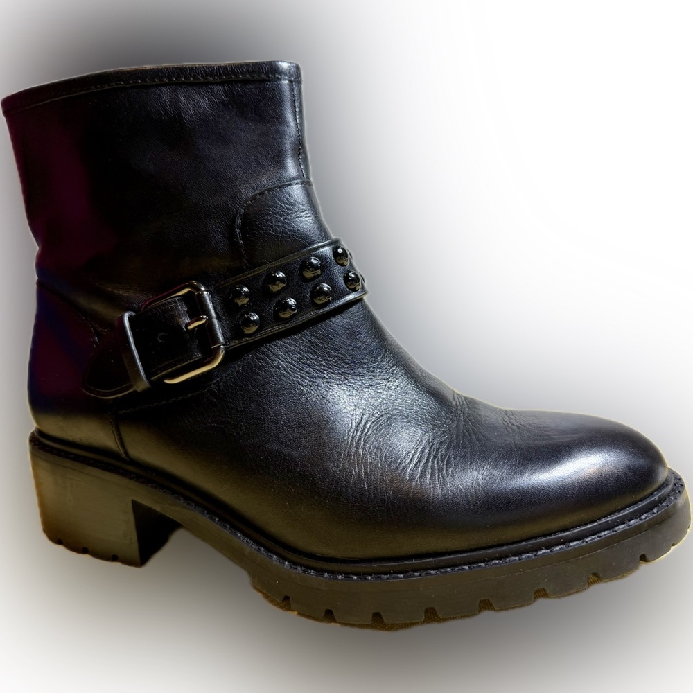 Coach Black Gianna Calf Leather Shoes